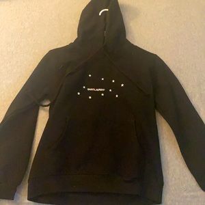 Saint Laurent , XS , black hoodie